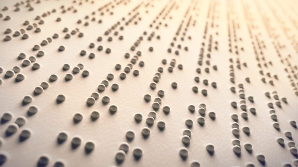 puntos en braille